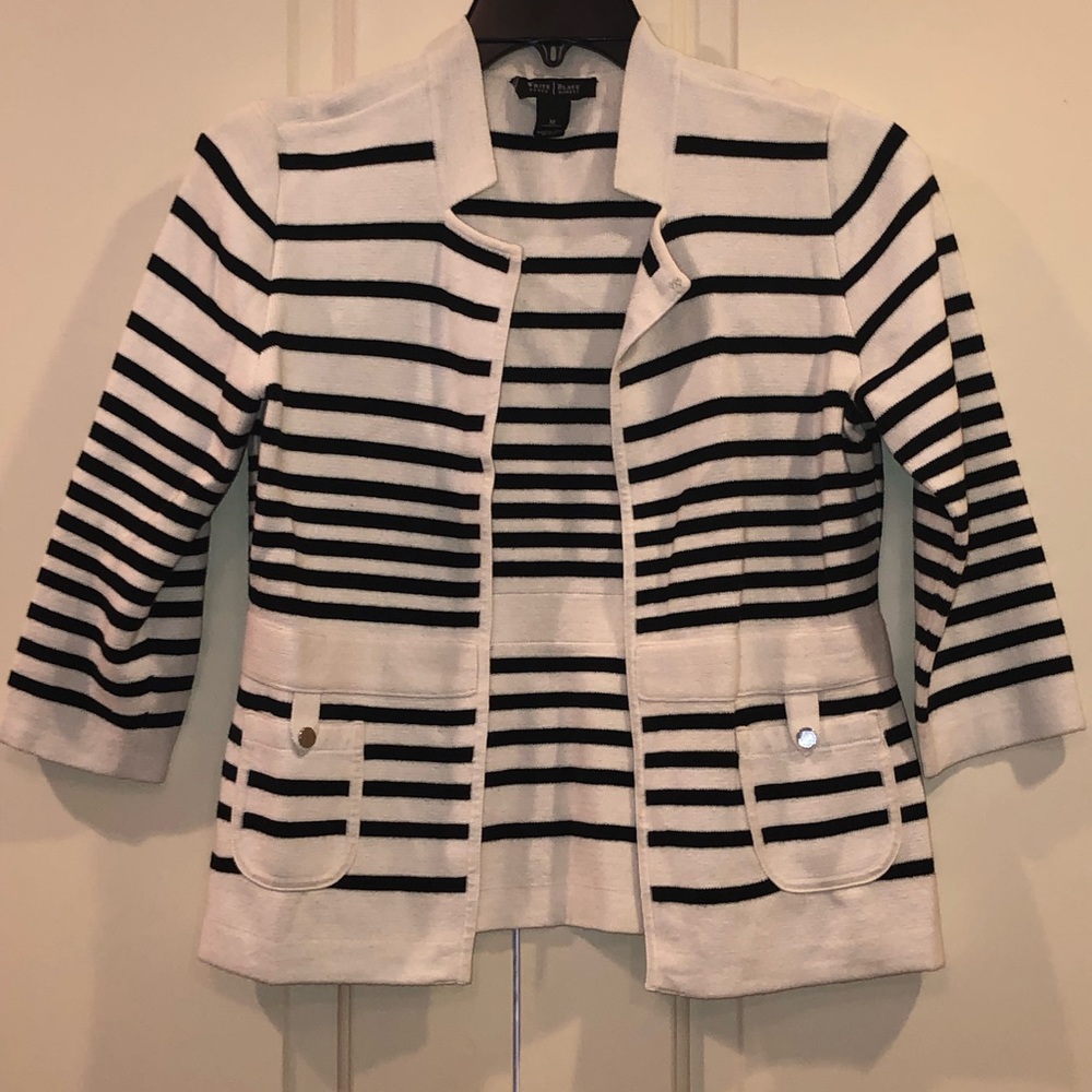 White House Black Market Structured Sweater Jacket